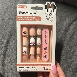 Disney Minnie Mouse Press-On Nails Set